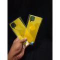 For Samsung Galaxy a22 Transparent jel back poly. 