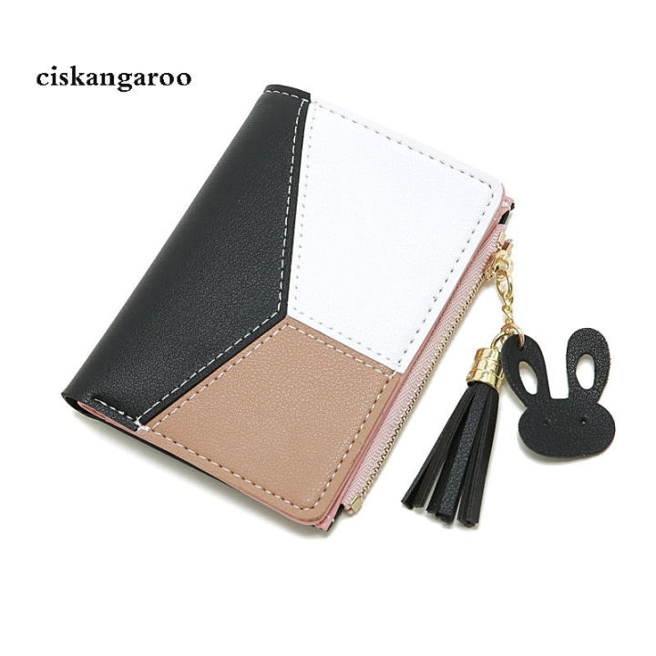 Short%20Ladies%20Zipper%20Wallet%20Female%20Student%20Korean%20Tassel%20Fashion%20Soft%20Leather%20Leaf%20Purse%20bag%20for%20women/girls%20-%20Image%203