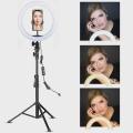 12.inches Ring Light Photo Studio Camera, Video lamp with Tripod for Smartphone.