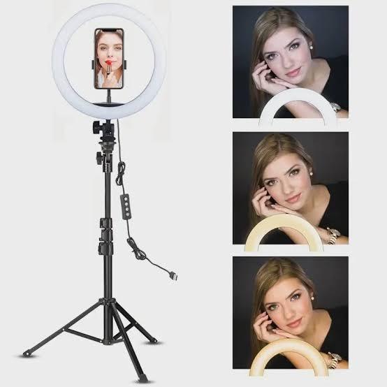 12.inches%20Ring%20Light%20Photo%20Studio%20Camera,%20Video%20lamp%20with%20Tripod%20for%20Smartphone%20-%20Image%202