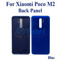 Xiaomi Poco M2 Back Panel/Backshell/ Casing + Without Camera Lens + Side Buttons With Logo-All Colors Available. 