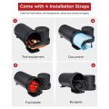 Universal Off-Road Motorcycle Accessories Waterproof Tool Tube Gloves Raincoat Storage Box,M. 