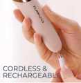 Pretty Gril Flawless Pedi Electronic Pedicure Tool with Two Roller Heads & Charging Cable. 
