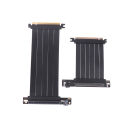Full Speed PCIE 3.0 4.0 16x Riser Cable Graphics Card Extension Cable PCIE Express GPU Expansion Card Riser Shielded Extender jingu. 