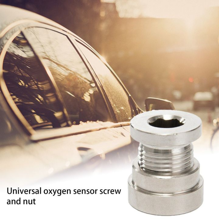 HA%20Universal%20Oxygen%20Sensor%20Hex%20Screw%20And%20Nut%20304%20Stainless%20Steel%20Oxygen%20Sensor-Sliver%20-%20Image%205