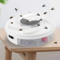 Rotating Electric Indoor Flycatcher Device to Catch and Catch Flies with Your Own Bait.