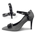 2 Pcs Shoe Straps for Heels Detachable Shoe Straps for Heels Black Shoe Belt Ankle Strap Women's Black Detachable Laces Anti Loose Shoelace Accessories for Holding Loose High Heel. 