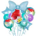 Disney Little Mermaid Ariel Princess theme Disposable Tableware Happy Birthday Party Decorations Kids Baby Shower Girls Supplies. 