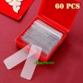 60pcs x Magic Sticker Acrylic Double Sided Adhesive Transparent Mounting Stickers Tape. 