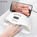 Myyeah Nail Dryer 220W LED UV Lamp 36pcs LEDs for Drying All Nail Gel Polish Motion Sensing Professional Manicure Pedicure Tools.