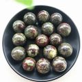 【Daily Necessities For Anyone Store】1 Piece Natural Dragon Blood Stone Quartz Crystal Ball Decoration Natural Stones and. 