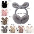 Kids Winter Headband Plush Women Ear Muffs Cute Rabbit Ear Earmuffs Ear Warmer. 