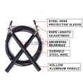 Rope Skipping Jump Rope PVC Wire Skipping Rope Rope Jumping Professional Non-Slip Lightweight Bearing Skipping for MMA Fitness Indoor Outdoor Workout Training Exercises. 