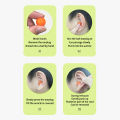 12Pcs Silicone Ear Plugs Noise Reduction Sleep Anti Canceling Sound Insulation Earplug Protection Sleeping Reusable Ear Plugs.