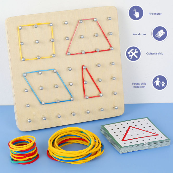 Montessori%20Wooden%20Geoboard%20Mathematical%20Manipulative%20Material%20Array%20Block%20Geo%20Board%20Graphical%20Educational%20Toy%20With%20Pattern%20Cards%20-%20Image%204