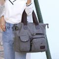RUWB Japanese And Korean Style Fashion Women Canvas Bag Ladies Leisure Travel Shoulder Bags For Women Shopping Tote Bag Bolsas. 