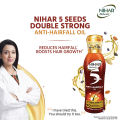 Nihar Anti Hairfall 5 Seeds Hair Oil 200ml. 