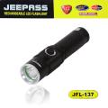JEEPASS-JFL-137 Rechargeable LED FlashLight / LED Rechargeable Torch Light.