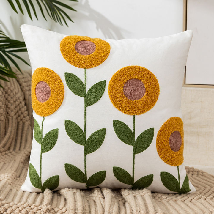 Towel%20embroidered%20Flower%20Cushion%20Cover%20Linen%20Simple%20Sofa%20Headboard%20Pillow%20Case%20Office%20Cushion%20Cover%20Cogines%2045x45cm%20-%20Image%204