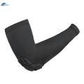 1 Piece Padded Arm Sleeve, Compression Arm Sleeve w/ Elbow Pad for Football, Volleyball,.