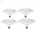 LED Garage Light 6500K Cold White Ceiling Light Bulb for Porch Loft Workshop 24W.