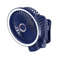 Multi-function moving head clip fan, foldable night light, mobile phone charging, handheld desktop, usb electric fan, wall mounted fan.