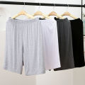 Men's Pajama Trousers Summer Thin Modal Large Size plus-Sized Shorts Home Pants Baggy Pajama Pants Middle-Aged and Elderly Fifth Pants. 