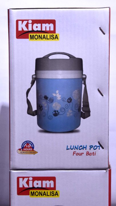 Kiam Hot Pot Tiffin Set Kiam Monalisa Bowl/bowl Hot Tiffin Cariar