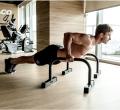 High Push Ups Stand & Dips Station - Fitness Mart. 