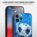 Football Soccer Case For Apple iPhone 14 Pro Max 13 11 12 Mini SE 7 8 Plus X XS 6 6S Shell Phone Cover Soft TPU Funda. 