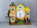 Premium Quality - Mini Decorative Clock Showpiece For Home Dacoration - Wall Clock - Sustainable Option - Expression of Yourself. 