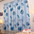 Blackout magic tape Curtain For Living Room Girls Bedroom Printing Decoration Tulle Voile Drapes window. 