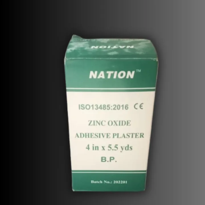 Zinc%20Oxide%20Adhesive%20Plaster%20Bandage%2010cm%20x%205m%204%20inchs%20%20x5.5%20Yds%20B.P.%201%20Pcs%20-%20Image%205