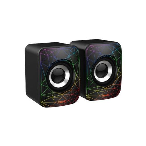 HAVIT SK724 USB 2.0 Professional Speaker with Colorful Lighting Design