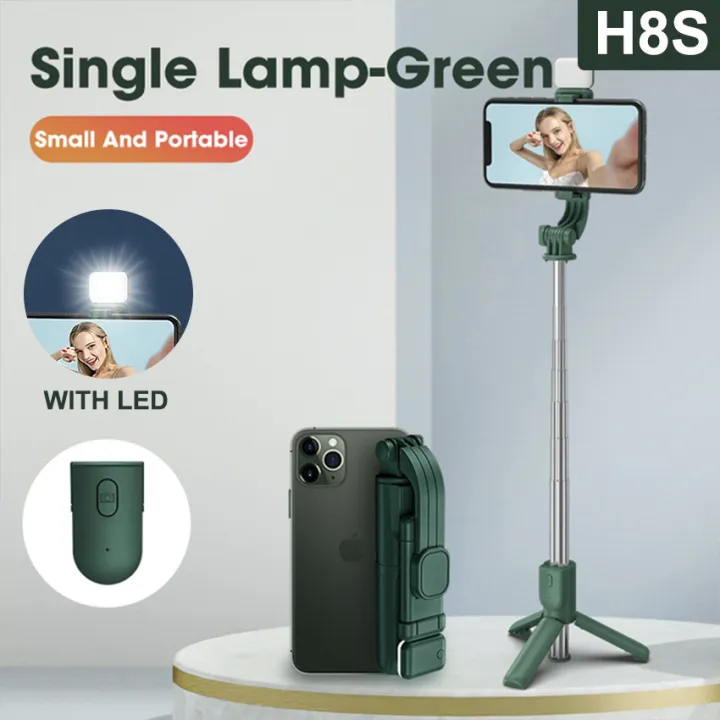 Wireless%20Bluetooth%20Selfie%20Stick%20Foldable%20mini%20Tripod%20with%20Fill%20Light%20Shutter%20Remote%20Control%20for%20IOS%20Android%20-%20Image%205