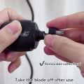 Electric Nose Hair Trimmer Rechargeable Portable Travel Cleaning Tool Male and Female Nose Hair Shaver_Best Rate. 