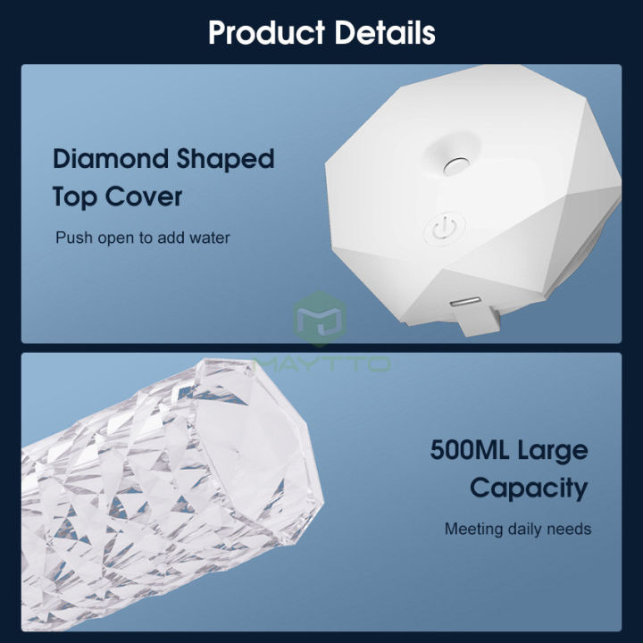 MAYTTO%20Air%20Humidifier%20Rose%20Crystal%20Seven%20Color%20Lamp%20Mini%20Night%20Light%20Portable%20Mist%20Sprayer%20USB%20Electric%20Air%20Humidifier%20500ML%20Cool%20Water%20Mist%20Maker%20with%20Colorful%20Light%20With%202%20Spraying%20%20Modes%20for%20Home%20Office%20Car%20-%20Image%207