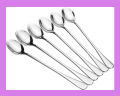 Long handle 1/3 pcs pickling spoon stainless steel silver color mirror polish spoon best for cutlery 23 cm long. 