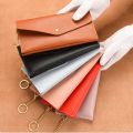 Women’s Soft Leather Long Thin Clutch Wallet & Phone Bag – Large Capacity Fashionable Wallet for Cards, Cash & Smartphone.