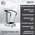 Crazy Fitness Massager - Silver. 