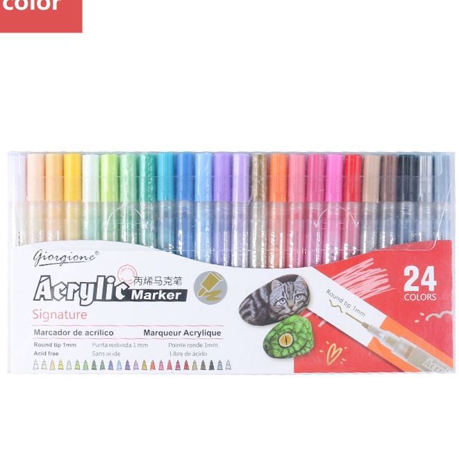 Giorgione Acrylic Marker Set 24 Pcs