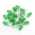 5mm Green Color LED - 20 Pieces. 