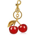 Cherry Bag Charm, Cute Keychain with Metal Key Ring and Clip, Cherry Charm for Purse,Bags Accessories for Women Girls. 