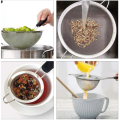 3pcs Stainless Steel Fine Mesh Strainer Colander Spoon Frying Scoop Kitchen Utensil. 