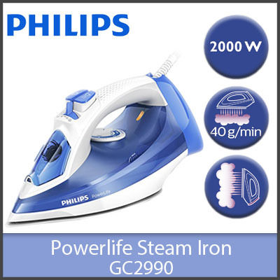 Philips%20GC2990/20%20SteamGlide%20SolePlate%20PowerLife%20Steam%20Iron%20-%20Image%206
