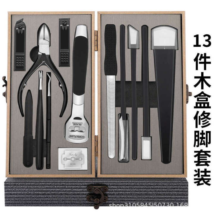 Yangzhou%20Three%20Knives%20Knife%2013%20Piece%20Set%20Eagle%20billed%20Nail%20Ditch%20Embedding%20Pliers%20Foot%20Trimming%20Tools%20-%20Image%205