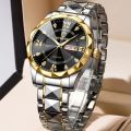 Luxury Men Watch High Quality Waterproof Luminous Men's Wristwatch Date Week Man Watches Quartz Clocks. 