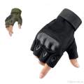 Half Finger Hard Motorcycle Gloves Gym & Fitness Gloves Multi Riding Gloves  (Black). 