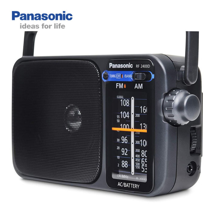 Panasonic%20RF-2400D%20Portable%20FM/AM%202-Band%20Radio%20with%20Digital%20Tuner%20-%20Image%202