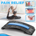 Back Stretcher, Lumbar Back Pain Relief Device, Multi-Level Back Massager Lumbar, Pain Relief for Herniated Disc, Sciatica, Scoliosis, Lower and Upper Back Stretcher Support - Body Massager - Dhaka Shopping Zone.